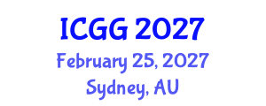 International Conference on Geology and Geophysics (ICGG) February 25, 2027 - Sydney, Australia International Conference on Geology and Geophysics (ICGG) February 25, 2027 - Sydney, Australia