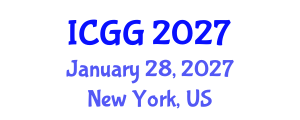International Conference on Geology and Geophysics (ICGG) January 28, 2027 - New York, United States International Conference on Geology and Geophysics (ICGG) January 28, 2027 - New York, United States