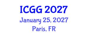 International Conference on Geology and Geophysics (ICGG) January 25, 2027 - Paris, France International Conference on Geology and Geophysics (ICGG) January 25, 2027 - Paris, France