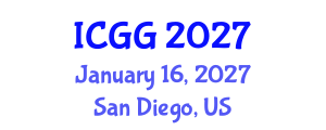 International Conference on Geology and Geophysics (ICGG) January 16, 2027 - San Diego, United States