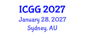 International Conference on Geology and Geophysics (ICGG) January 28, 2027 - Sydney, Australia International Conference on Geology and Geophysics (ICGG) January 28, 2027 - Sydney, Australia