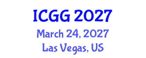 International Conference on Geology and Geophysics (ICGG) March 24, 2027 - Las Vegas, United States International Conference on Geology and Geophysics (ICGG) March 24, 2027 - Las Vegas, United States