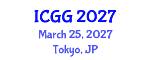 International Conference on Geology and Geophysics (ICGG) March 25, 2027 - Tokyo, Japan International Conference on Geology and Geophysics (ICGG) March 25, 2027 - Tokyo, Japan