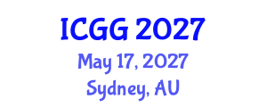 International Conference on Geology and Geophysics (ICGG) May 17, 2027 - Sydney, Australia International Conference on Geology and Geophysics (ICGG) May 17, 2027 - Sydney, Australia