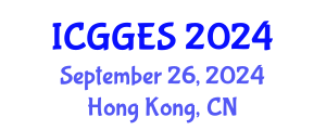 International Conference on Geology, Geophysics and Earth Sciences (ICGGES) September 26, 2024 - Hong Kong, China