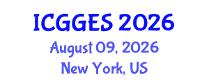 International Conference on Geology, Geophysics and Earth Sciences (ICGGES) August 09, 2026 - New York, United States