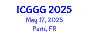International Conference on Geology, Geophysics and Geochemistry (ICGGG) May 17, 2025 - Paris, France
