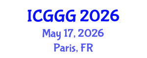 International Conference on Geology, Geophysics and Geochemistry (ICGGG) May 17, 2026 - Paris, France