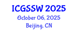 International Conference on Geomagnetic Storms and Space Weather (ICGSSW) October 06, 2025 - Beijing, China