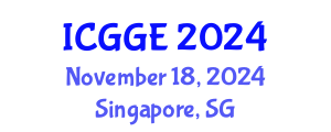 International Conference on Geomatics and Geological Engineering (ICGGE) November 18, 2024 - Singapore, Singapore