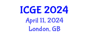 International Conference on Geomatics Engineering (ICGE) April 22, 2024 - London, United Kingdom