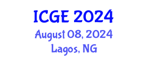 International Conference on Geomatics Engineering (ICGE) August 09, 2024 - Lagos, Nigeria