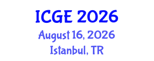 International Conference on Geomatics Engineering (ICGE) August 16, 2026 - Istanbul, Turkey