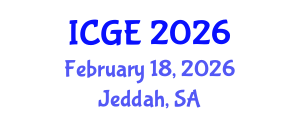 International Conference on Geomatics Engineering (ICGE) February 18, 2026 - Jeddah, Saudi Arabia