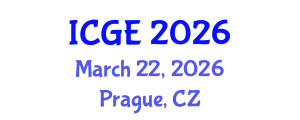 International Conference on Geomatics Engineering (ICGE) March 22, 2026 - Prague, Czechia