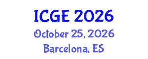 International Conference on Geomatics Engineering (ICGE) October 25, 2026 - Barcelona, Spain