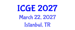 International Conference on Geomatics Engineering (ICGE) March 22, 2027 - Istanbul, Turkey