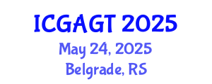 International Conference on Geomechanical Analysis and Geomechanical Tests (ICGAGT) May 24, 2025 - Belgrade, Serbia