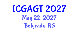 International Conference on Geomechanical Analysis and Geomechanical Tests (ICGAGT) May 22, 2027 - Belgrade, Serbia International Conference on Geomechanical Analysis and Geomechanical Tests (ICGAGT) May 22, 2027 - Belgrade, Serbia