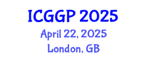 International Conference on Geomechanics and Geomechanical Problems (ICGGP) April 22, 2025 - London, United Kingdom