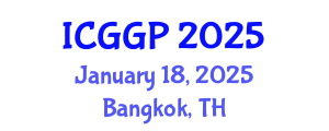 International Conference on Geomechanics and Geomechanical Problems (ICGGP) January 18, 2025 - Bangkok, Thailand