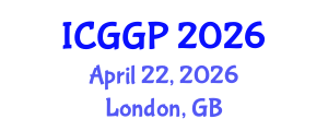 International Conference on Geomechanics and Geomechanical Problems (ICGGP) April 22, 2026 - London, United Kingdom