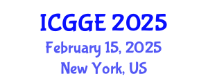 International Conference on Geomechanics and Geotechnical Engineering (ICGGE) February 15, 2025 - New York, United States