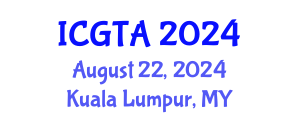 International Conference on Geometry, Topology and Applications (ICGTA) August 22, 2024 - Kuala Lumpur, Malaysia