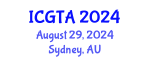 International Conference on Geometry, Topology and Applications (ICGTA) August 29, 2024 - Sydney, Australia