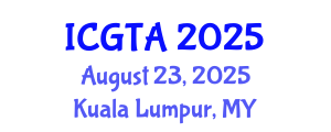 International Conference on Geometry, Topology and Applications (ICGTA) August 23, 2025 - Kuala Lumpur, Malaysia