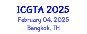 International Conference on Geometry, Topology and Applications (ICGTA) February 04, 2025 - Bangkok, Thailand