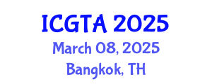 International Conference on Geometry, Topology and Applications (ICGTA) March 08, 2025 - Bangkok, Thailand