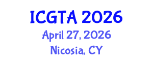 International Conference on Geometry, Topology and Applications (ICGTA) April 27, 2026 - Nicosia, Cyprus International Conference on Geometry, Topology and Applications (ICGTA) April 27, 2026 - Nicosia, Cyprus
