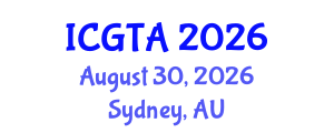 International Conference on Geometry, Topology and Applications (ICGTA) August 30, 2026 - Sydney, Australia