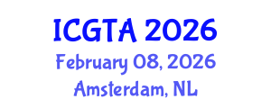 International Conference on Geometry, Topology and Applications (ICGTA) February 08, 2026 - Amsterdam, Netherlands