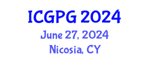 International Conference on Geomorphology and Physical Geography (ICGPG) June 27, 2024 - Nicosia, Cyprus