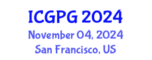 International Conference on Geomorphology and Physical Geography (ICGPG) November 04, 2024 - San Francisco, United States