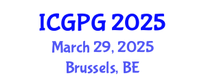 International Conference on Geomorphology and Physical Geography (ICGPG) March 29, 2025 - Brussels, Belgium