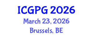 International Conference on Geomorphology and Physical Geography (ICGPG) March 23, 2026 - Brussels, Belgium