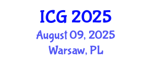 International Conference on Geomorphology (ICG) August 09, 2025 - Warsaw, Poland