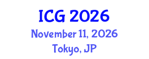 International Conference on Geomorphology (ICG) November 11, 2026 - Tokyo, Japan