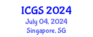 International Conference on Geophysics and Seismology (ICGS) July 04, 2024 - Singapore, Singapore