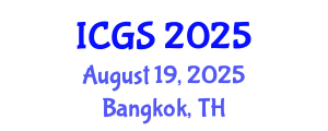 International Conference on Geophysics and Seismology (ICGS) August 19, 2025 - Bangkok, Thailand