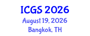 International Conference on Geophysics and Seismology (ICGS) August 19, 2026 - Bangkok, Thailand