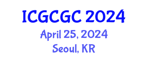 International Conference on Geopolymer Cement and Geopolymer Concrete (ICGCGC) April 25, 2024 - Seoul, Republic of Korea