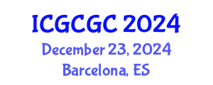 International Conference on Geopolymer Cement and Geopolymer Concrete (ICGCGC) December 23, 2024 - Barcelona, Spain
