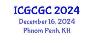 International Conference on Geopolymer Cement and Geopolymer Concrete (ICGCGC) December 16, 2024 - Phnom Penh, Cambodia