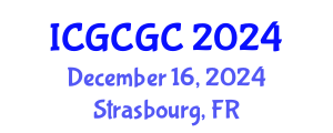 International Conference on Geopolymer Cement and Geopolymer Concrete (ICGCGC) December 16, 2024 - Strasbourg, France