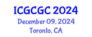 International Conference on Geopolymer Cement and Geopolymer Concrete (ICGCGC) December 09, 2024 - Toronto, Canada