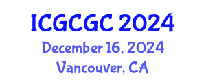 International Conference on Geopolymer Cement and Geopolymer Concrete (ICGCGC) December 16, 2024 - Vancouver, Canada